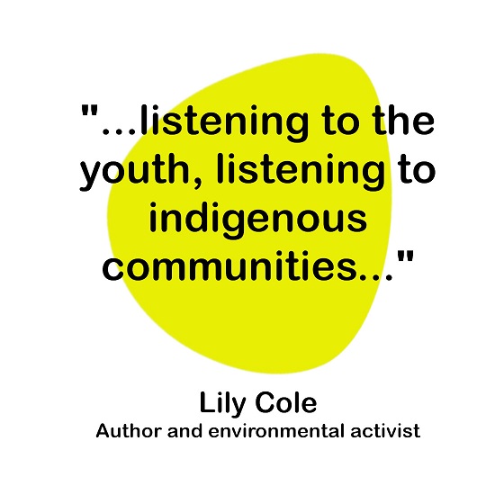 Listening to the youth, listening to indigenous communities...